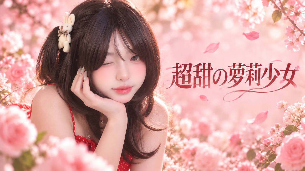 超甜の萝莉少女 配图