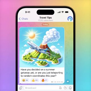 Telegram Premium 配图