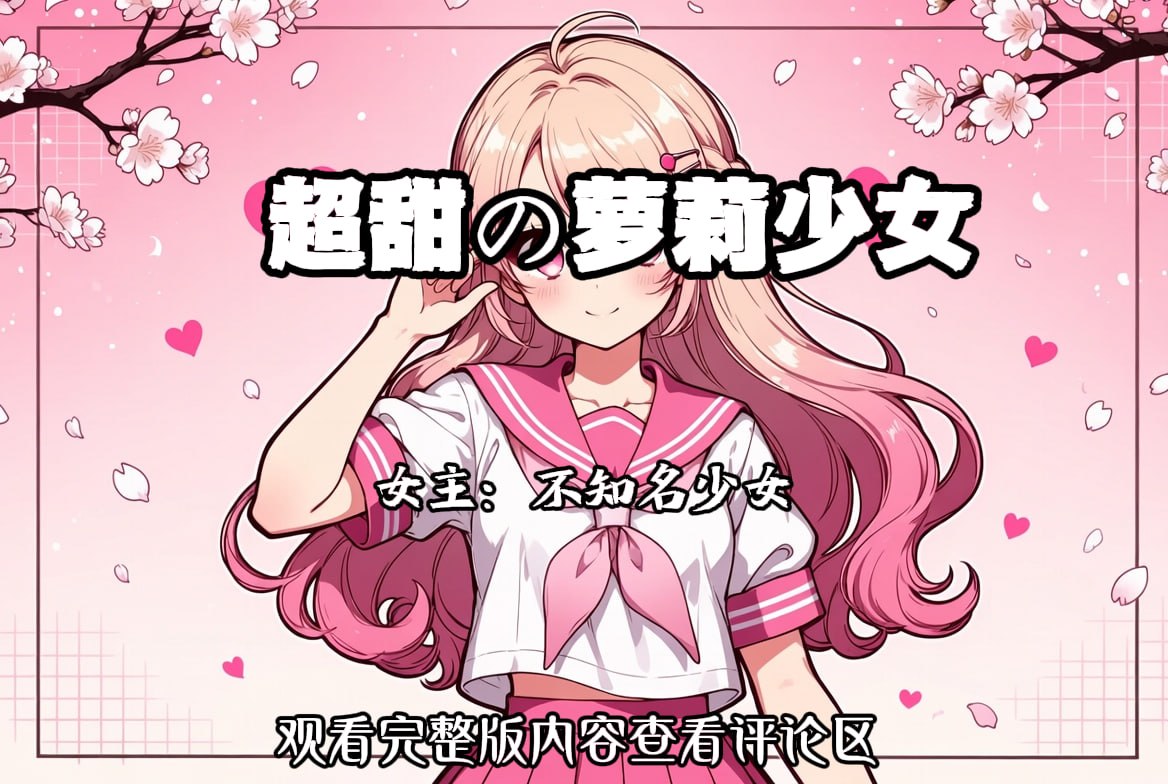 超甜の萝莉少女 配图