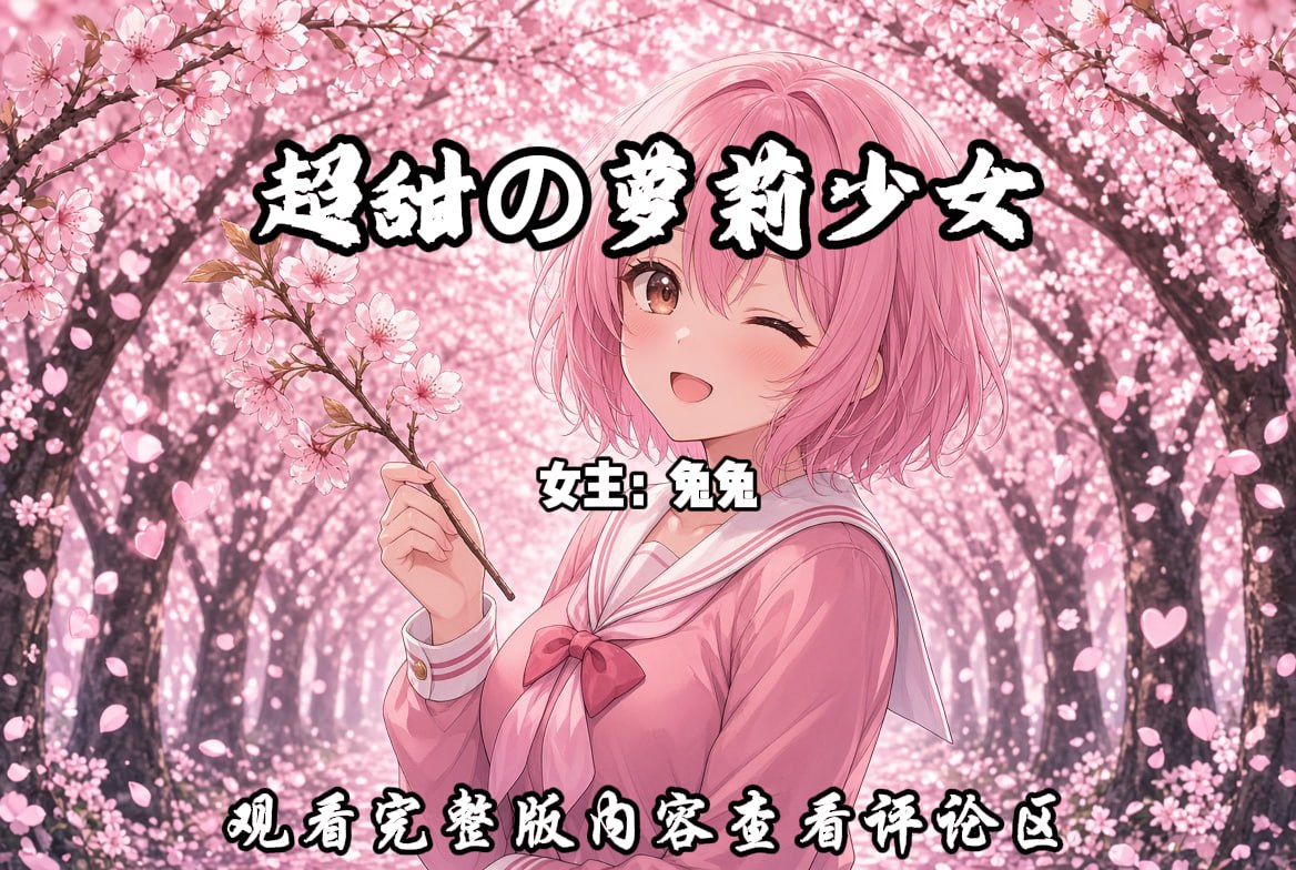 超甜の萝莉少女 配图