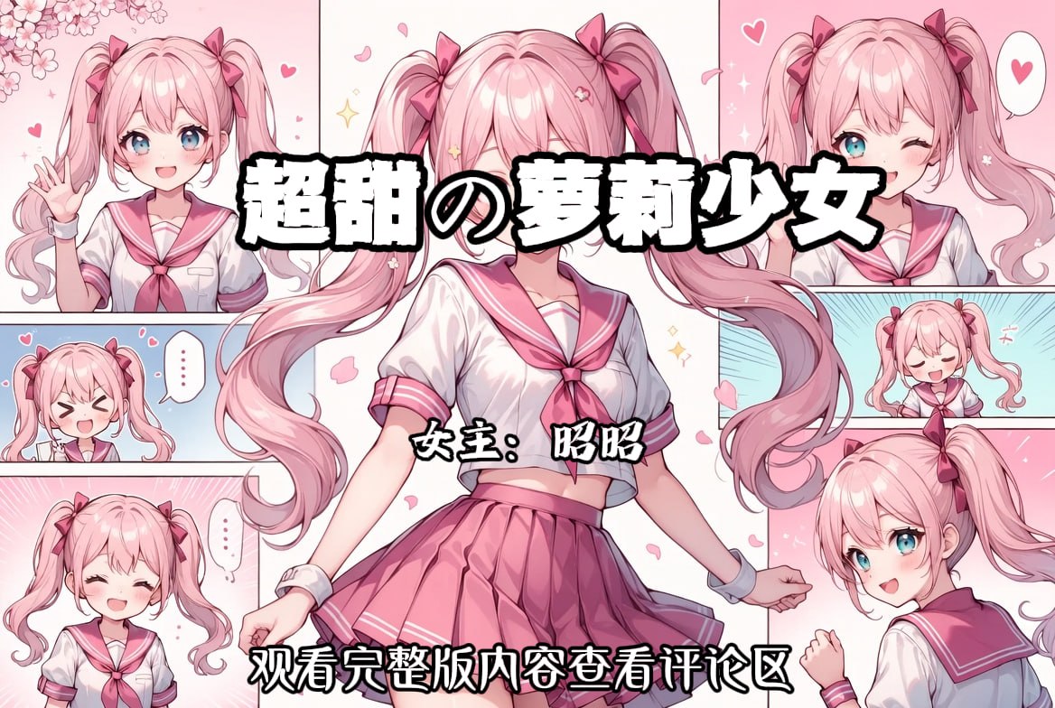 超甜の萝莉少女 配图