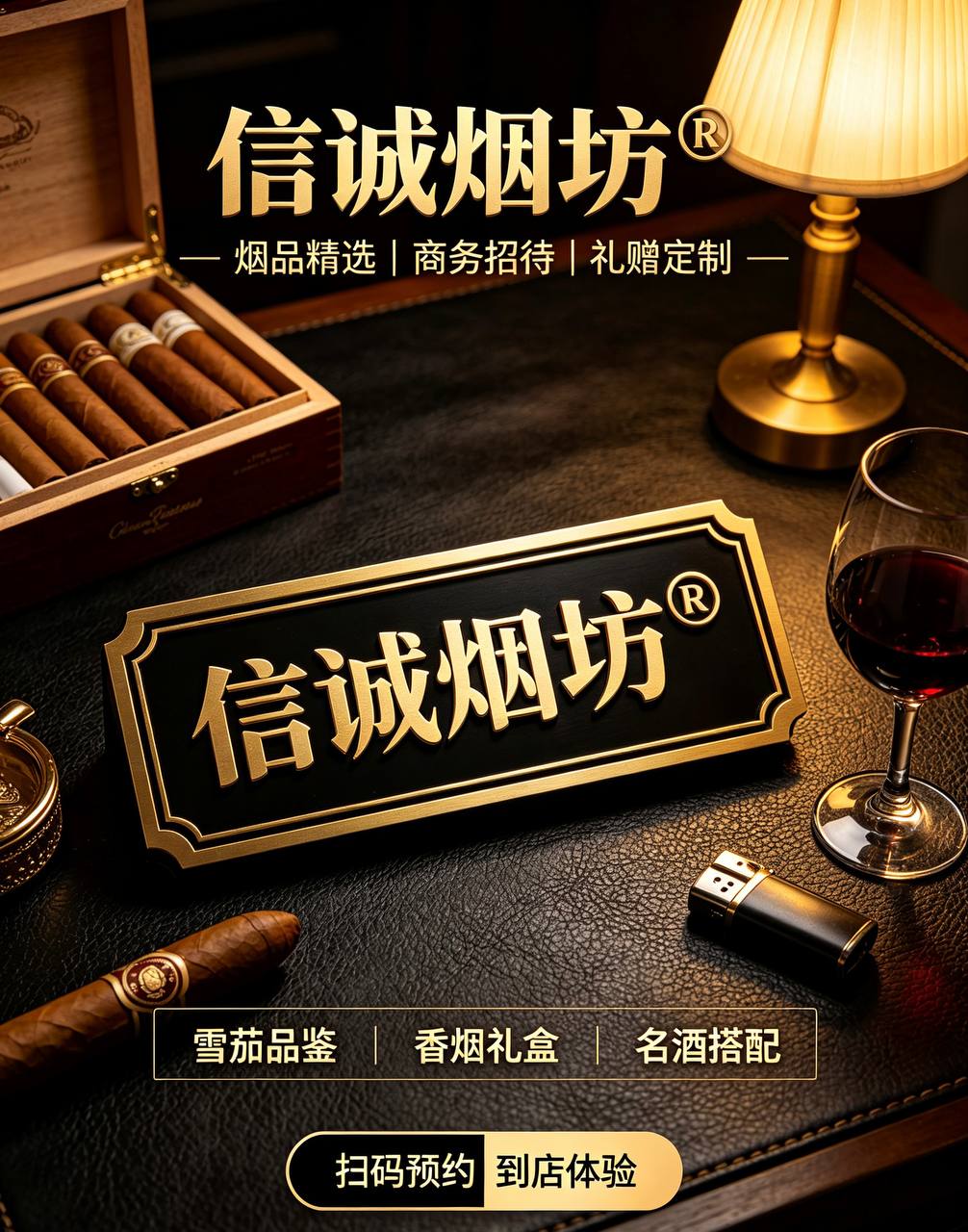 信诚烟坊 香烟、酒水、槟榔 多年老店 配图