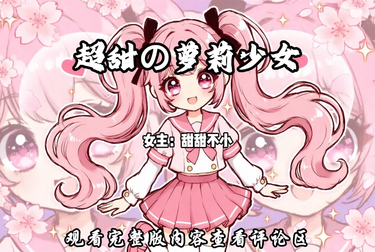 超甜の萝莉少女 配图