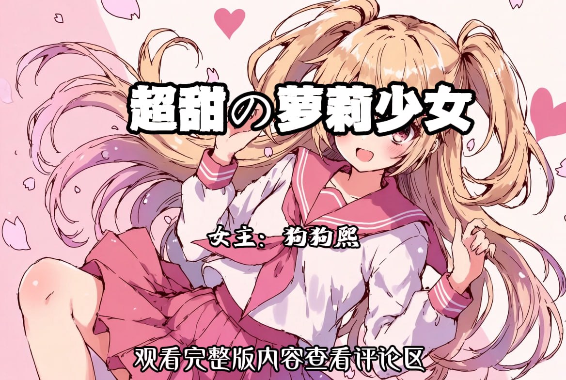 超甜の萝莉少女 配图