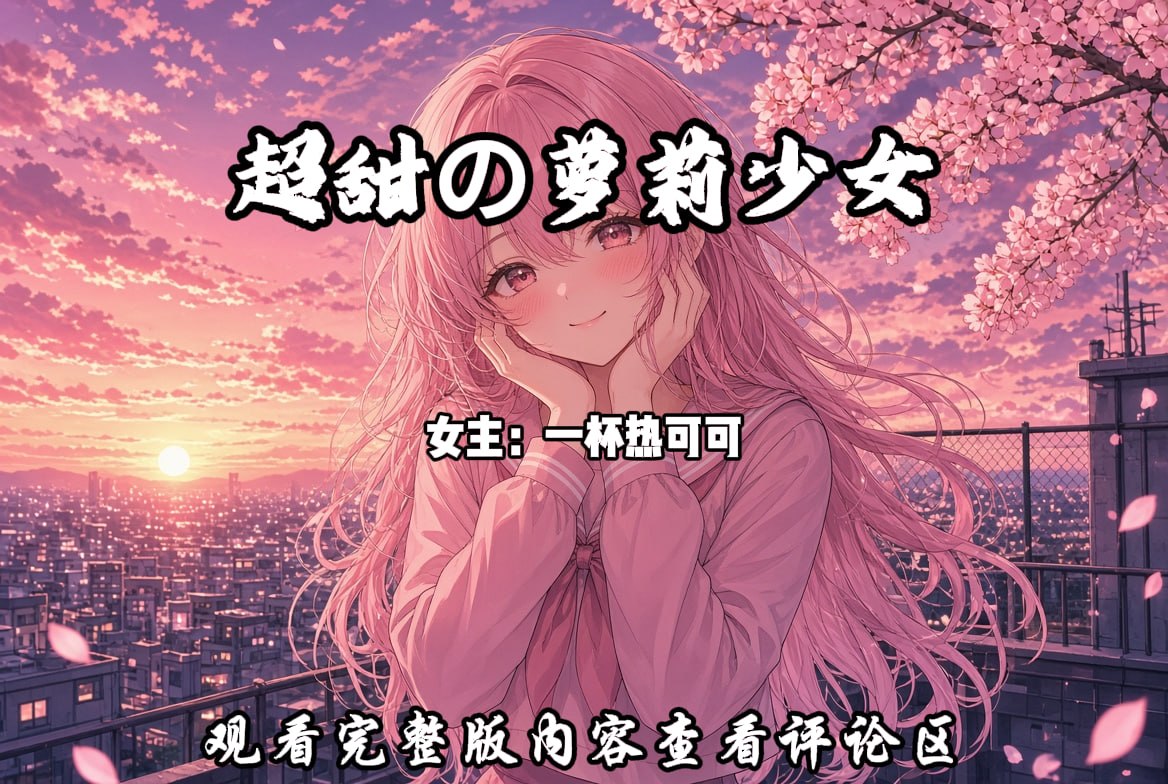 超甜の萝莉少女 配图