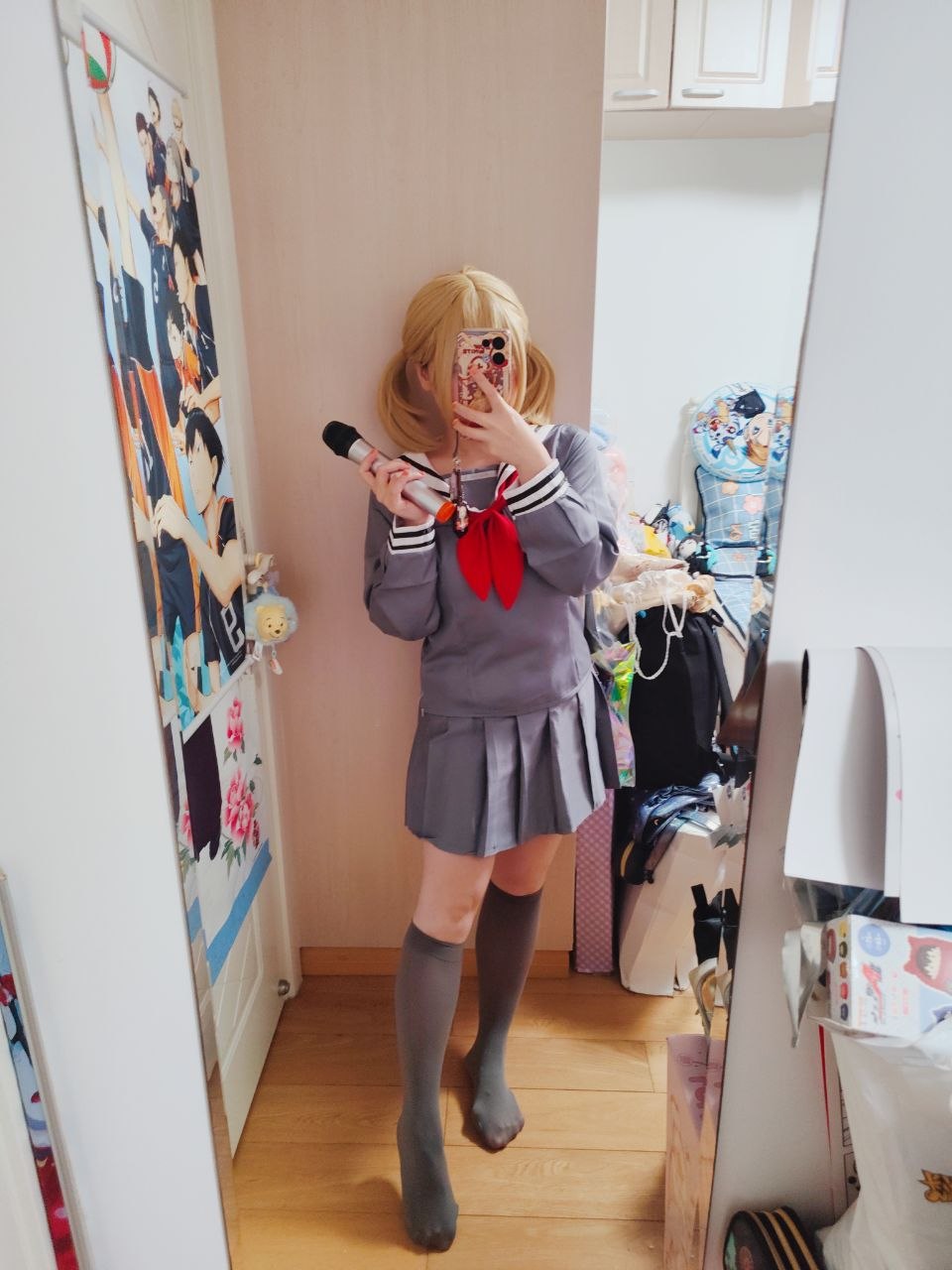 皮鞋袜子洛丽塔 COS JK 打歌服 泳装裙子紧身衣 配图