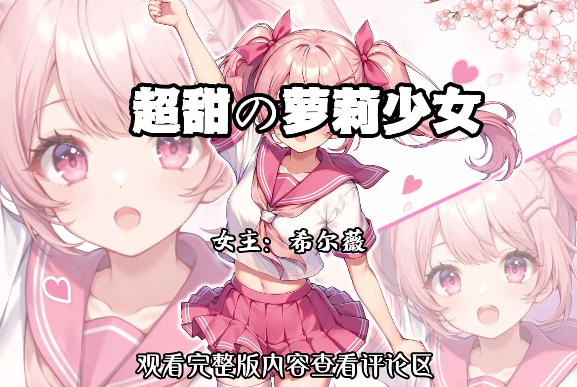 超甜の萝莉少女 配图