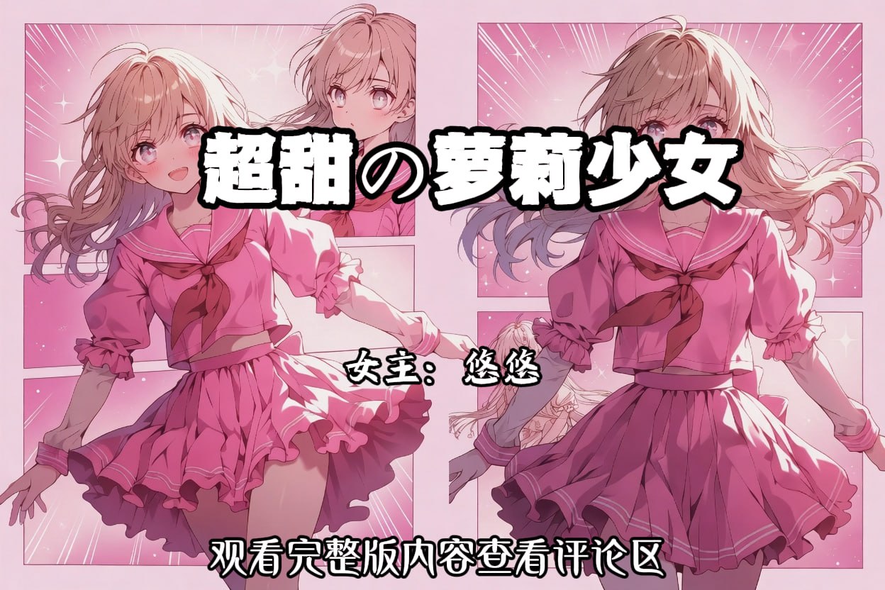 超甜の萝莉少女 配图