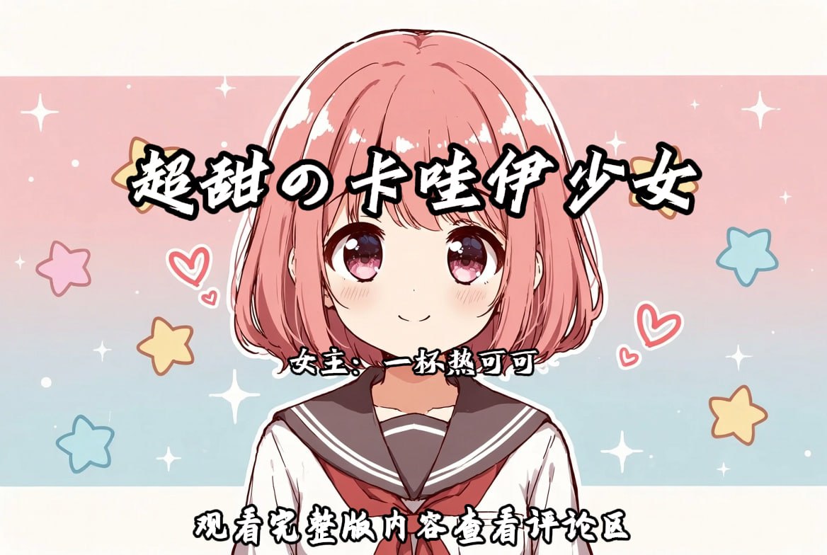 超甜の萝莉少女 配图