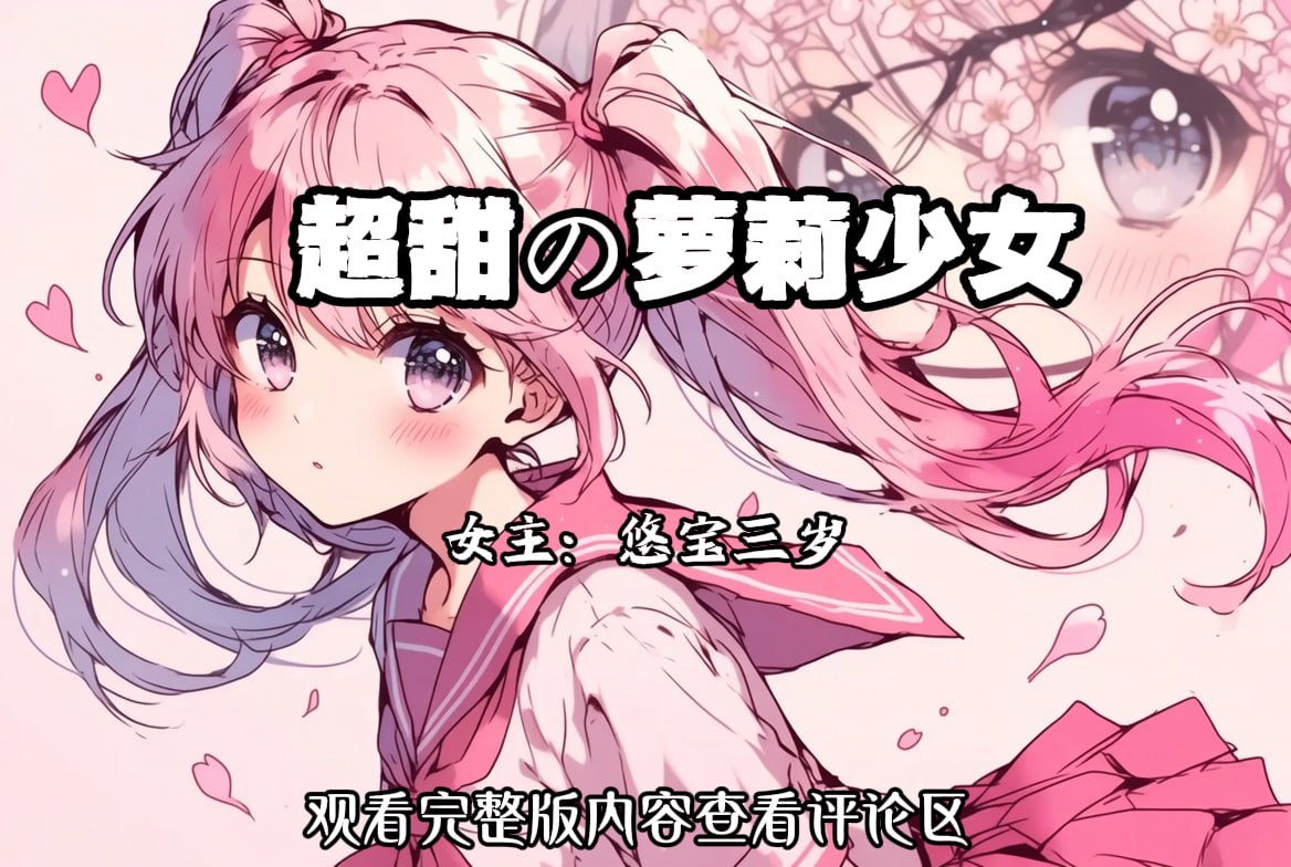 超甜の萝莉少女 配图