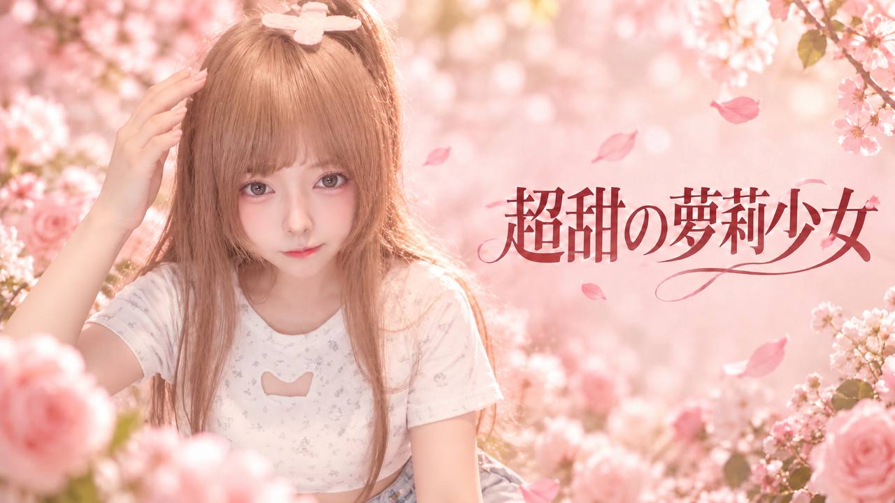 超甜の萝莉少女 配图