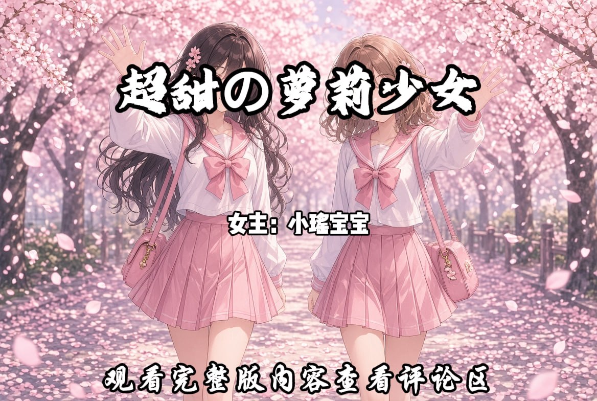 超甜の萝莉少女 配图