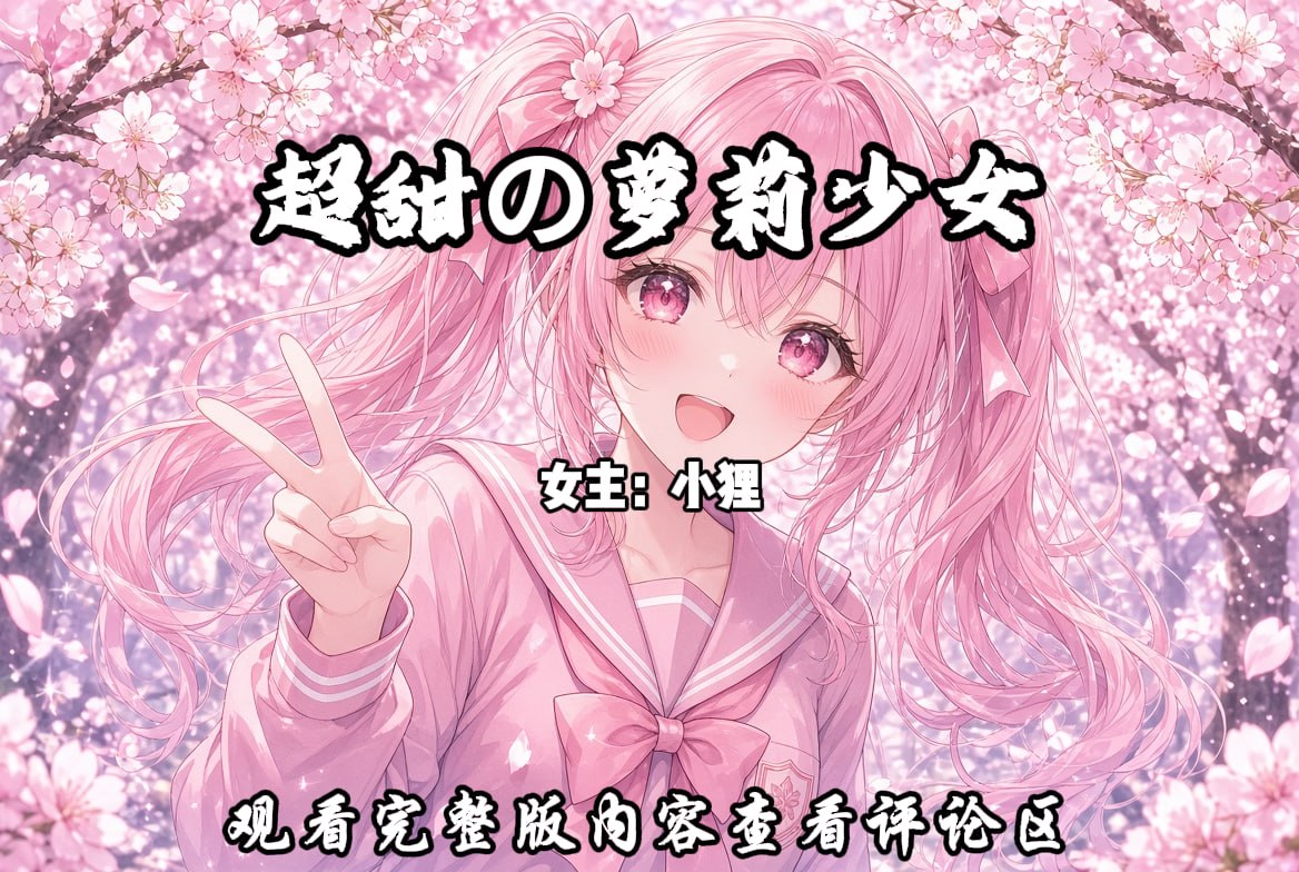 超甜の萝莉少女 配图