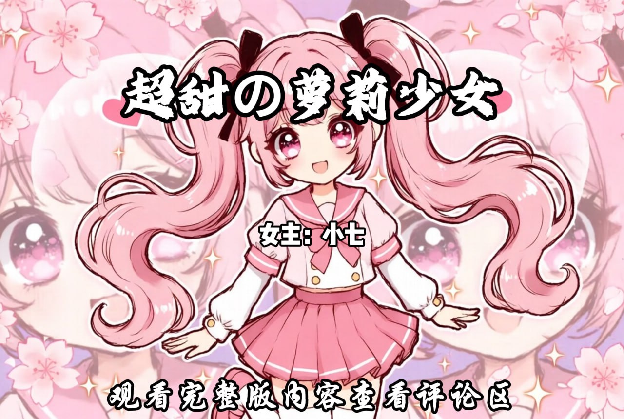 超甜の萝莉少女 配图