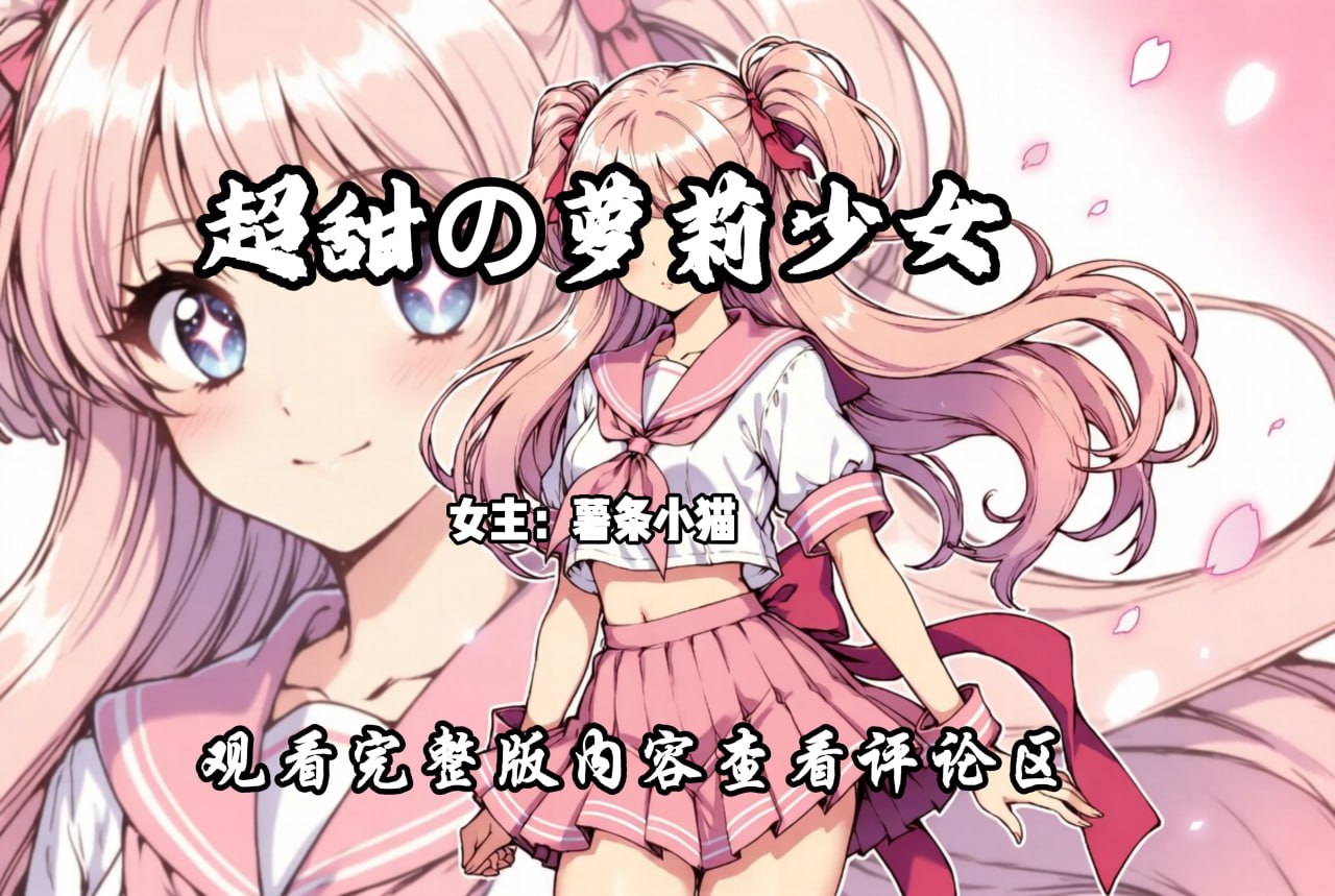 超甜の萝莉少女 配图