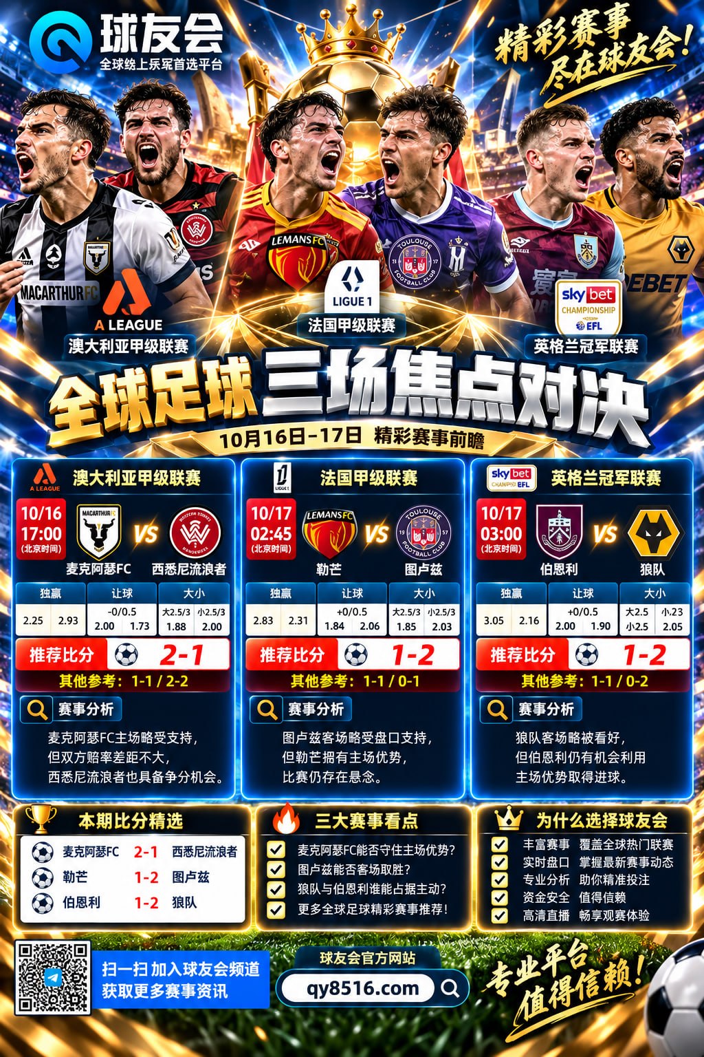 ⚽️ 球友会｜官方代理招商 | 足球推单频道 配图