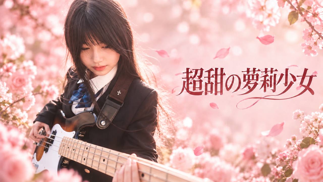 超甜の萝莉少女 配图