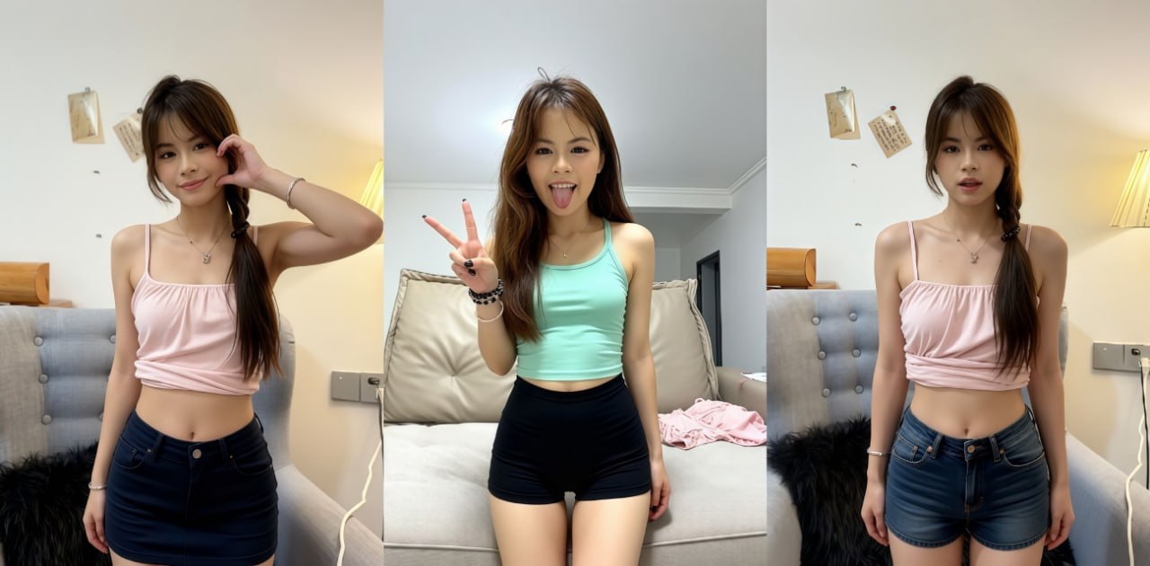 反差少萝淫妻 配图
