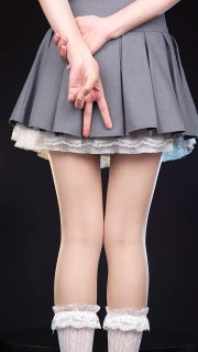 皮鞋袜子洛丽塔 COS JK 打歌服 泳装裙子紧身衣 配图