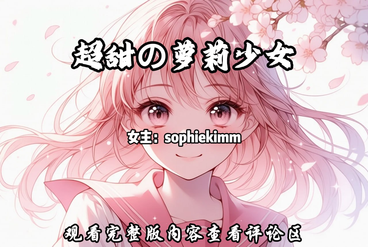 超甜の萝莉少女 配图
