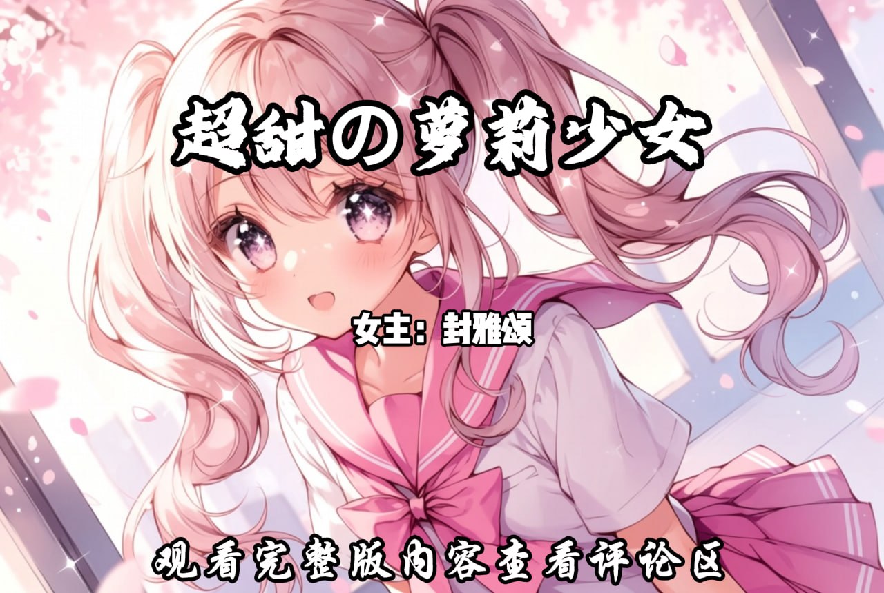 超甜の萝莉少女 配图