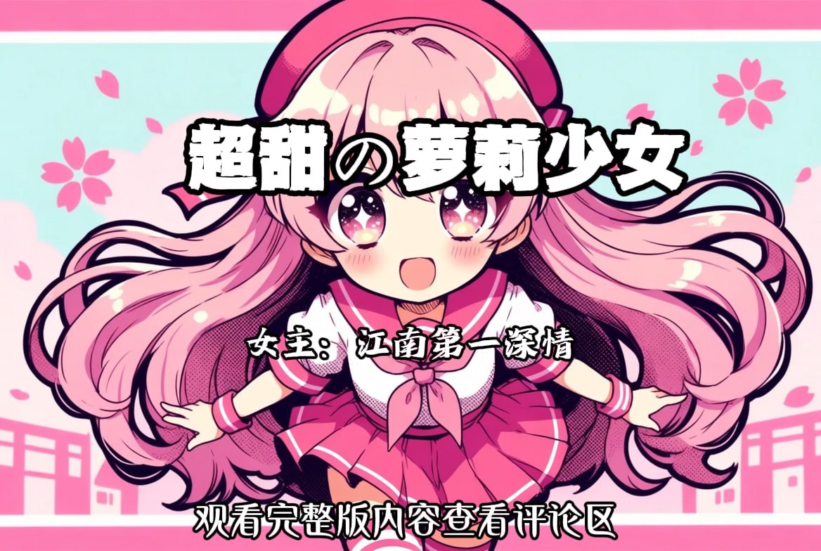 超甜の萝莉少女 配图