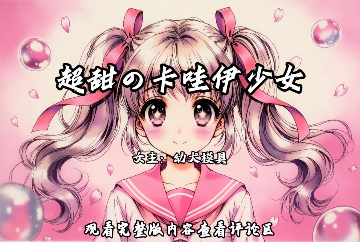 超甜の萝莉少女 配图