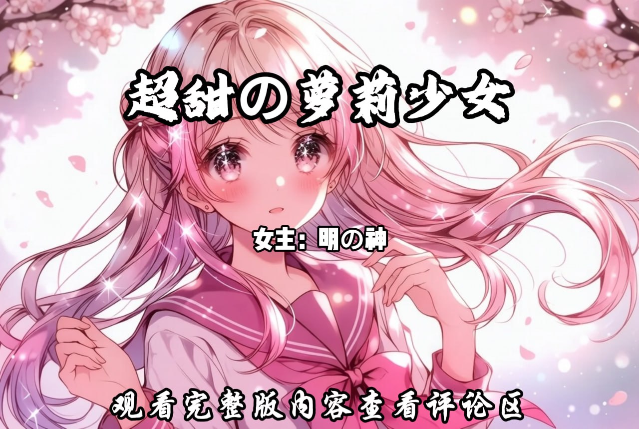 超甜の萝莉少女 配图