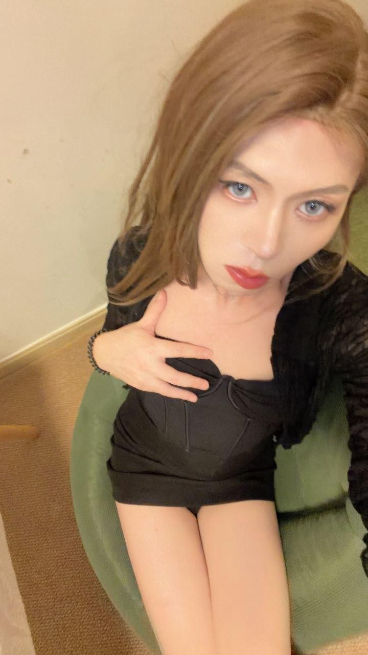 🎖TS调教SM学生伪娘男娘露出母狗丝袜黑丝自慰反差cos广州ladyboy 配图