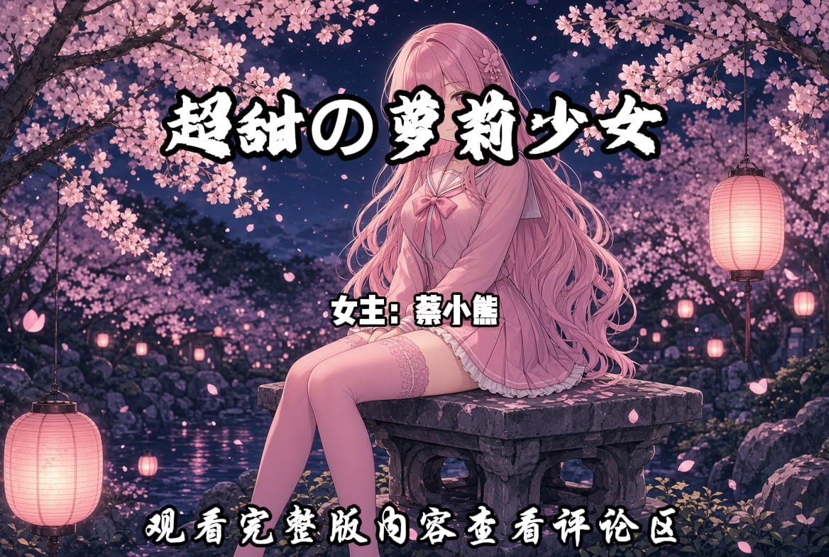 超甜の萝莉少女 配图