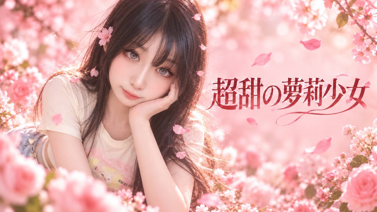 超甜の萝莉少女 配图