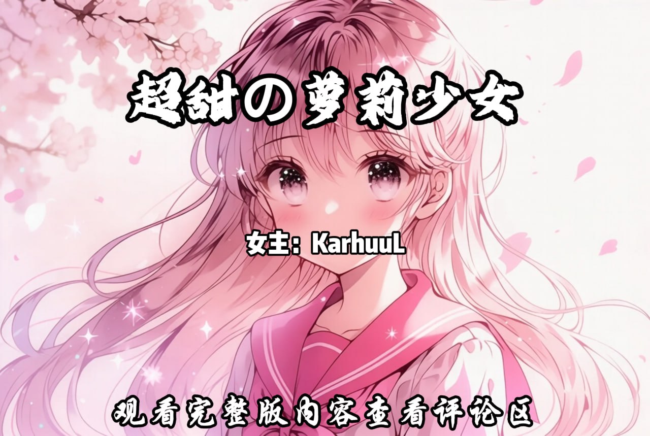超甜の萝莉少女 配图