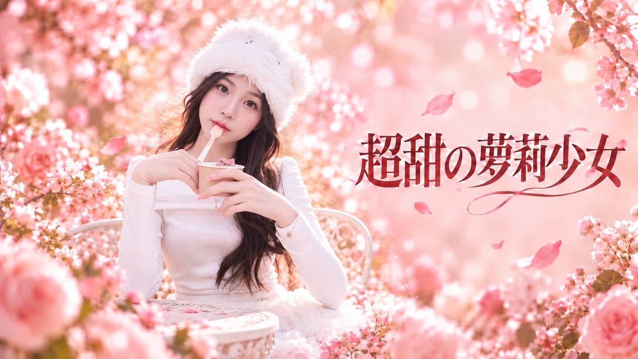 超甜の萝莉少女 配图