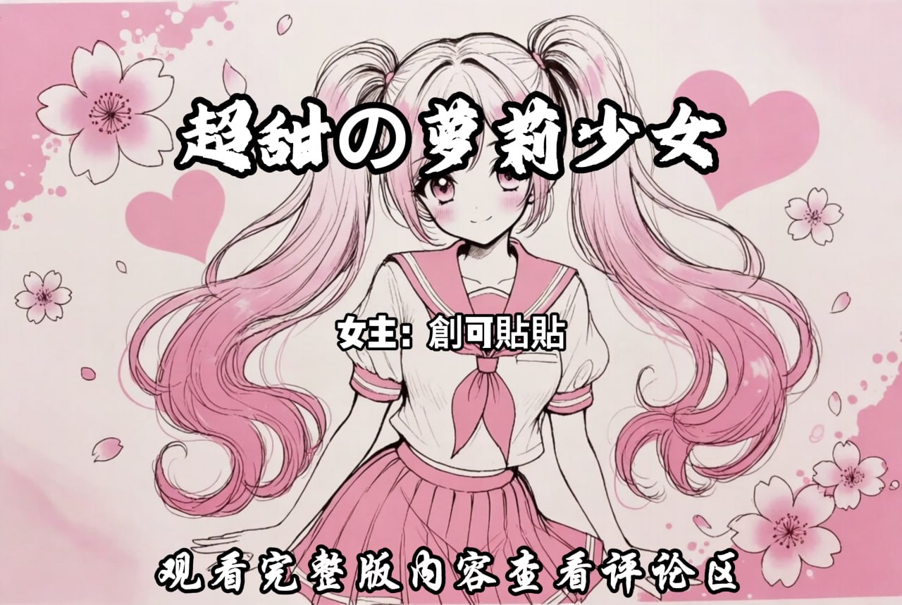 超甜の萝莉少女 配图
