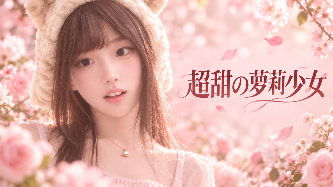 超甜の萝莉少女 配图