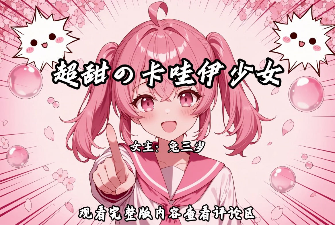 超甜の萝莉少女 配图