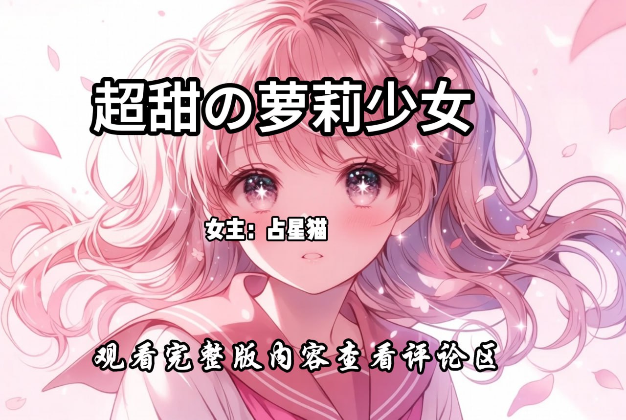超甜の萝莉少女 配图